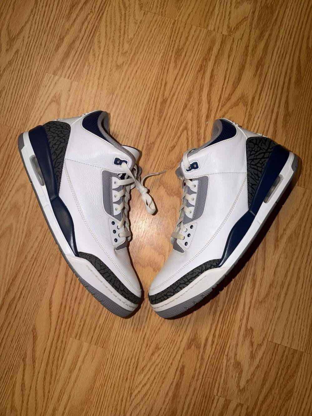 Air Jordan 3 Retro Men's Size 13M Midnight Navy CT8532-140‼️SHIP FAST‼️ NO BOX